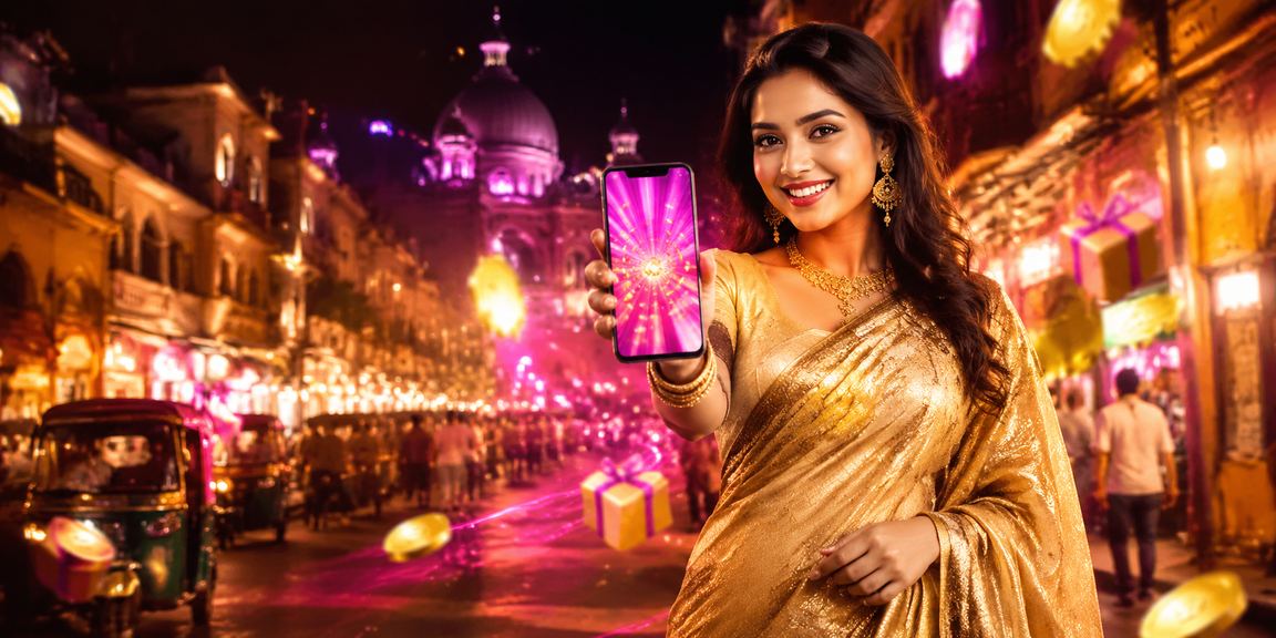 রাজশাহীতে শাড়ি পরিহিত নারী মোবাইলে পেমেন্ট করছেন